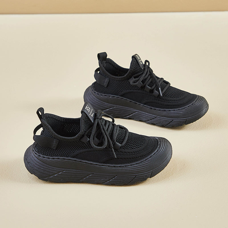 Men’s & Women’s Lightweight Knit Sneakers – Breathable Comfort Running & Everyday Shoes