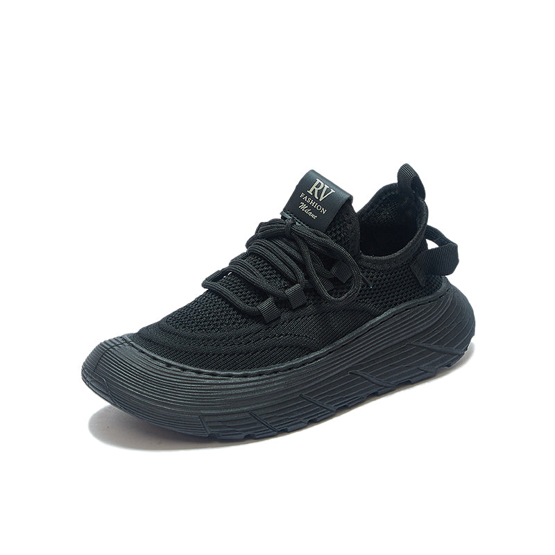 Men’s & Women’s Lightweight Knit Sneakers – Breathable Comfort Running & Everyday Shoes