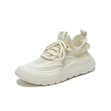 Men’s & Women’s Lightweight Knit Sneakers – Breathable Comfort Running & Everyday Shoes