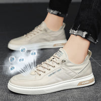 Men’s Lightweight Casual Sneakers – Breathable Low-Top Comfort Shoes for Daily Wear