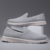 Men’s & Women’s Lightweight Slip-On Knit Walking Shoes – Breathable Casual Comfort Sneakers