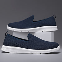 Men’s & Women’s Lightweight Slip-On Knit Walking Shoes – Breathable Casual Comfort Sneakers