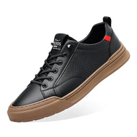 Men’s Casual Perforated Sneakers – Clean Everyday Comfort Shoes