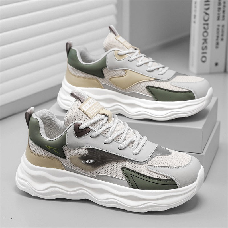 Men’s & Women’s Lightweight Chunky Sneakers – Breathable Mesh Casual Walking Shoes with Cushioned Sole