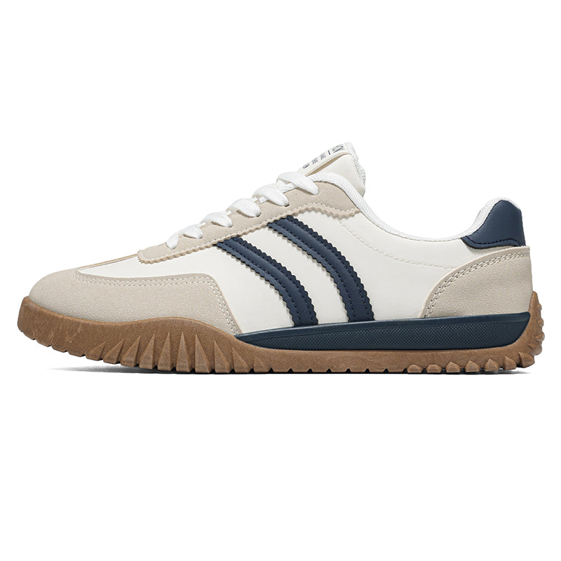 Men’s Retro Casual Sneakers – Classic Low-Top Lace-Up Comfort Shoes for Daily Wear
