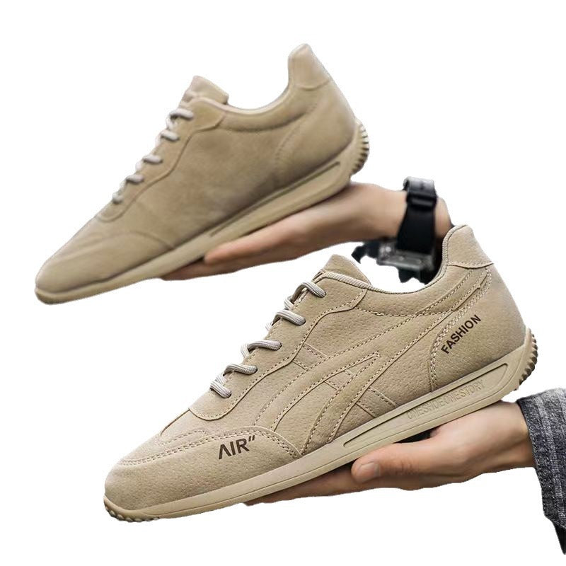 Men’s Casual Low-Top Sneakers with Cushioned Sole – Lightweight Daily Comfort Shoes