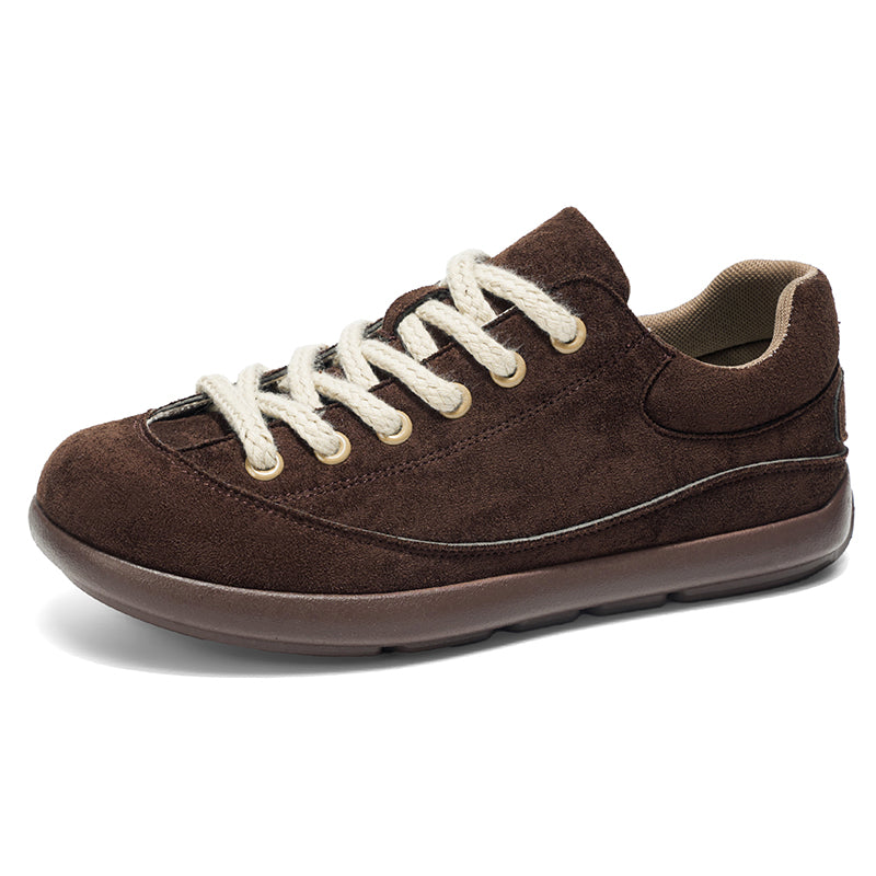 Men’s & Women’s Suede Casual Sneakers – Lightweight Cushioned Sole for Daily Walking