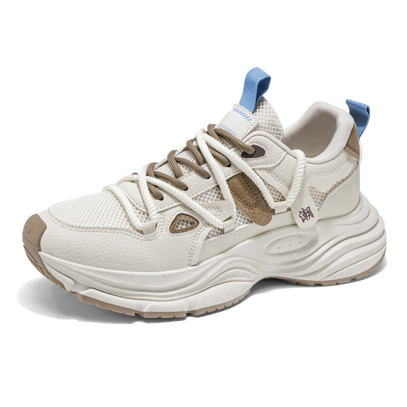 Men & Women Lightweight Chunky Sneakers – Breathable Mesh Casual Running Shoes