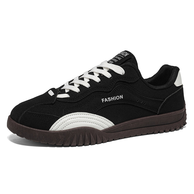 Men’s Retro Casual Sneakers – Lightweight Low-Top Walking Shoes with Anti-Slip Sole