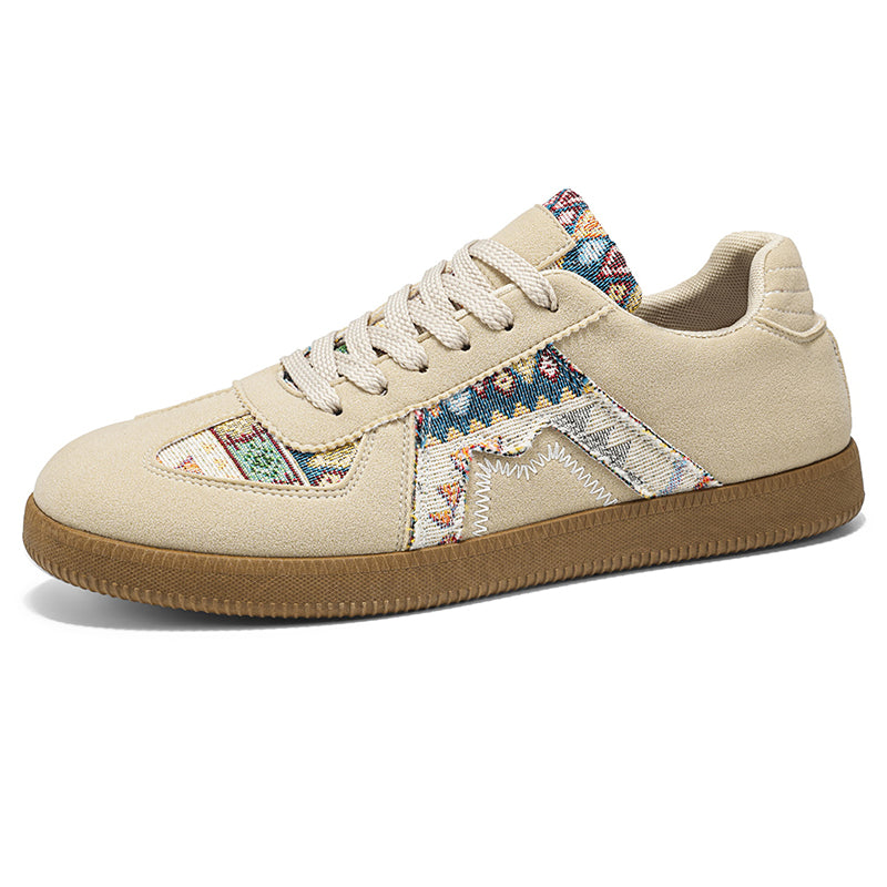Men’s & Women’s Casual Retro Sneakers – Comfortable Low-Top Daily Walking Shoes