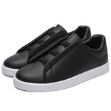 Minimalist Slip-On Sneakers for Men & Women – Lightweight Casual Leather Shoes for Daily Wear.Clean design. Everyday comfort. Effortless style.