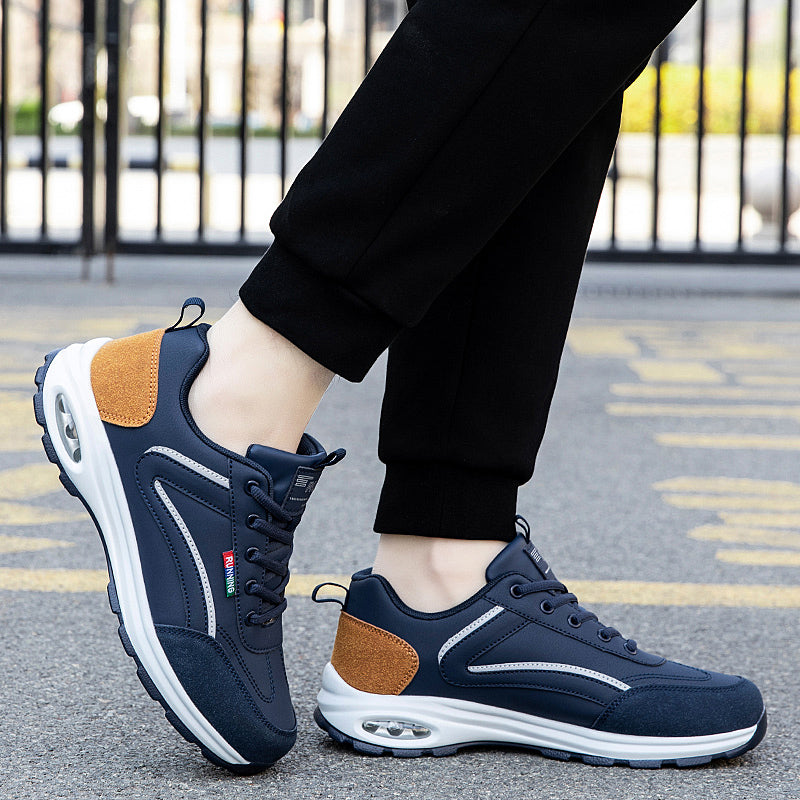 Men’s Lightweight Air Cushion Running Sneakers – Breathable Comfort Trainers for Daily Wear