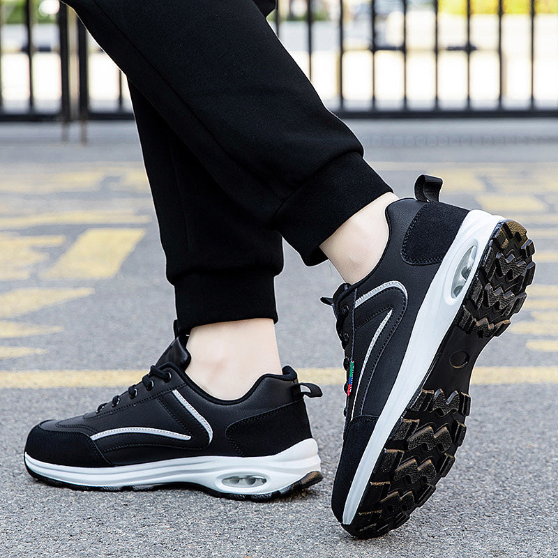 Men’s Lightweight Air Cushion Running Sneakers – Breathable Comfort Trainers for Daily Wear