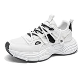 Men & Women Lightweight Chunky Sneakers – Breathable Mesh Casual Running Shoes