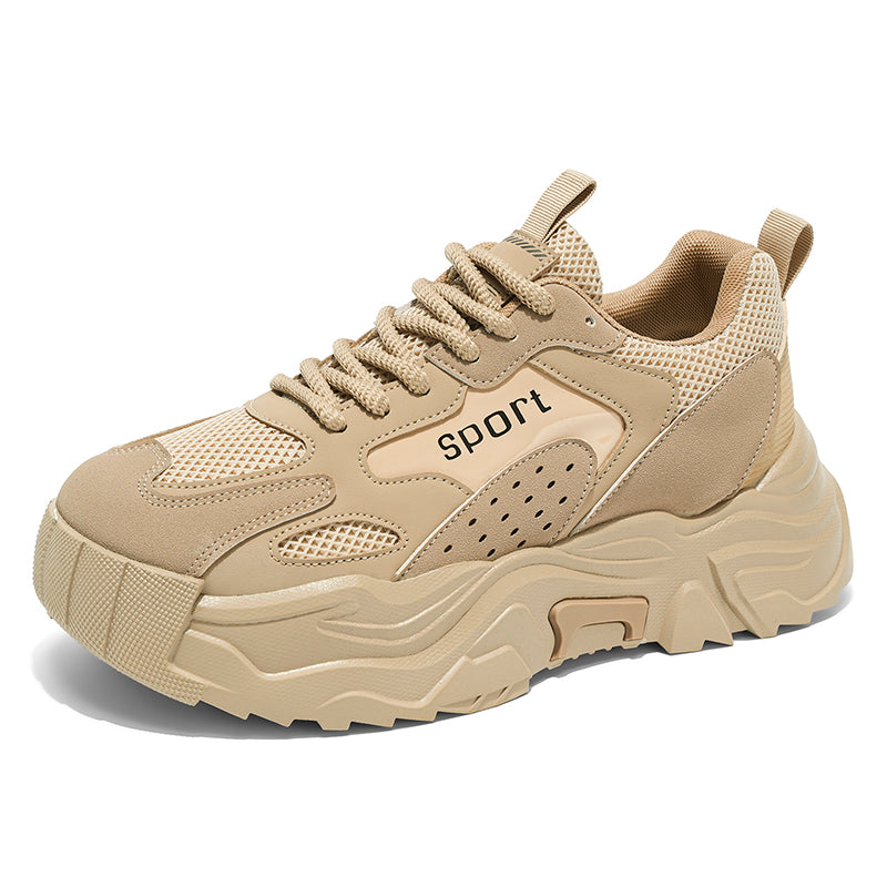 Men’s & Women’s Chunky Sport Sneakers – Breathable Mesh Casual Trainers with Cushioned Sole