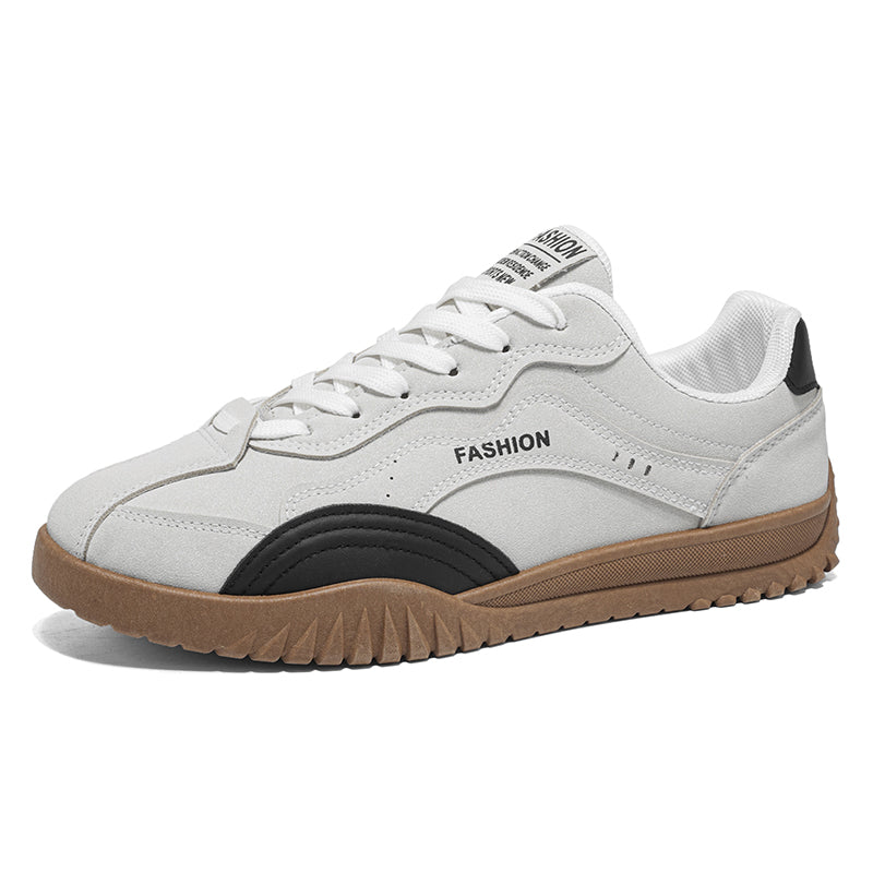 Men’s Retro Casual Sneakers – Lightweight Low-Top Walking Shoes with Anti-Slip Sole