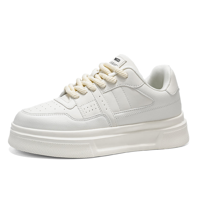 Minimalist Platform Sneakers for Men & Women – Lightweight Cushioned Casual Shoes