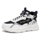 Men’s Chunky Sneakers – Fashion High-Top Casual Shoes with Thick Sole for Daily Wear