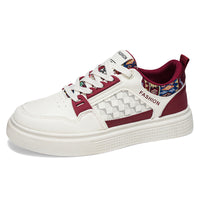 Men’s & Women’s Casual Platform Sneakers – Colorblock Street Style Comfort Shoes