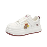 Women’s Platform Sneakers with Cute Charm – Casual Thick Sole Shoes  A little cute. A little fun.   Your everyday sneakers with personality.