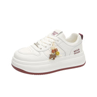 Women’s Platform Sneakers with Cute Charm – Casual Thick Sole Shoes  A little cute. A little fun.   Your everyday sneakers with personality.