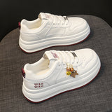 Women’s Platform Sneakers with Cute Charm – Casual Thick Sole Shoes  A little cute. A little fun.   Your everyday sneakers with personality.