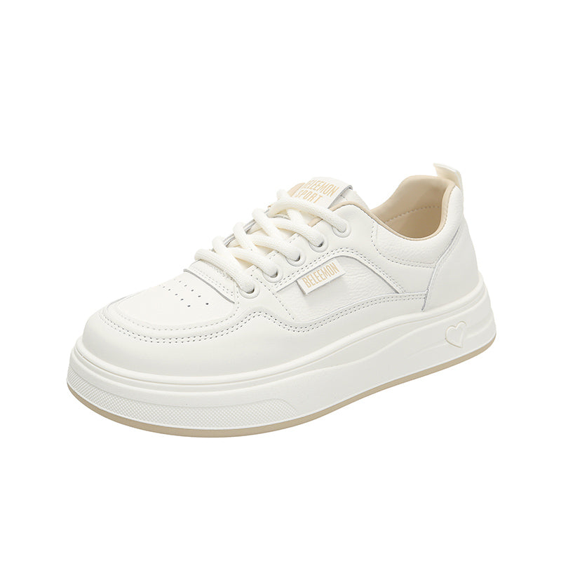 A little height. A little love. Everyday comfort.Women’s Platform Sneakers with Heart Detail – Cute Everyday Comfort Shoes
