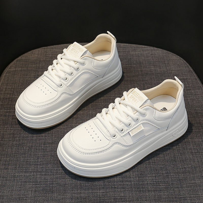 A little height. A little love. Everyday comfort.Women’s Platform Sneakers with Heart Detail – Cute Everyday Comfort Shoes