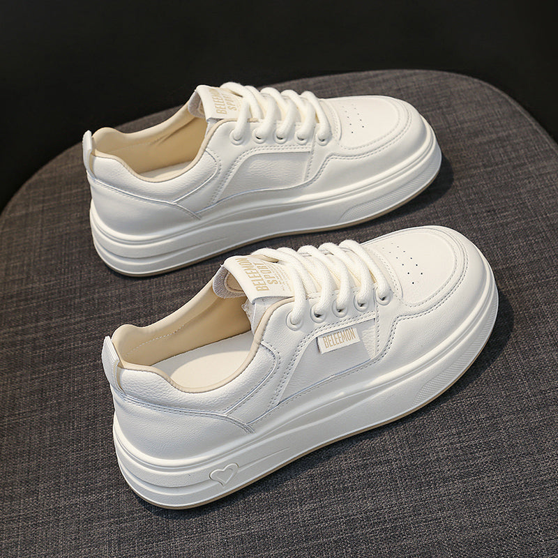 A little height. A little love. Everyday comfort.Women’s Platform Sneakers with Heart Detail – Cute Everyday Comfort Shoes
