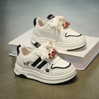 Kids Platform Sneakers – Cute Cartoon Velcro Shoes for Toddlers & Little Kids