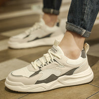 Men’s Lightweight Casual Sneakers – Breathable Mesh Athletic Shoes for Daily Wear & Walking