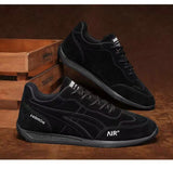 Men’s Casual Low-Top Sneakers with Cushioned Sole – Lightweight Daily Comfort Shoes
