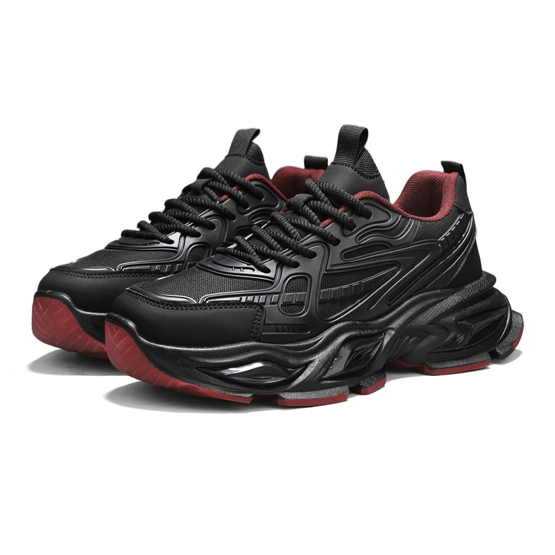 Men’s Chunky Running Sneakers – Breathable Lightweight Sports Shoes for Daily Wear & Training