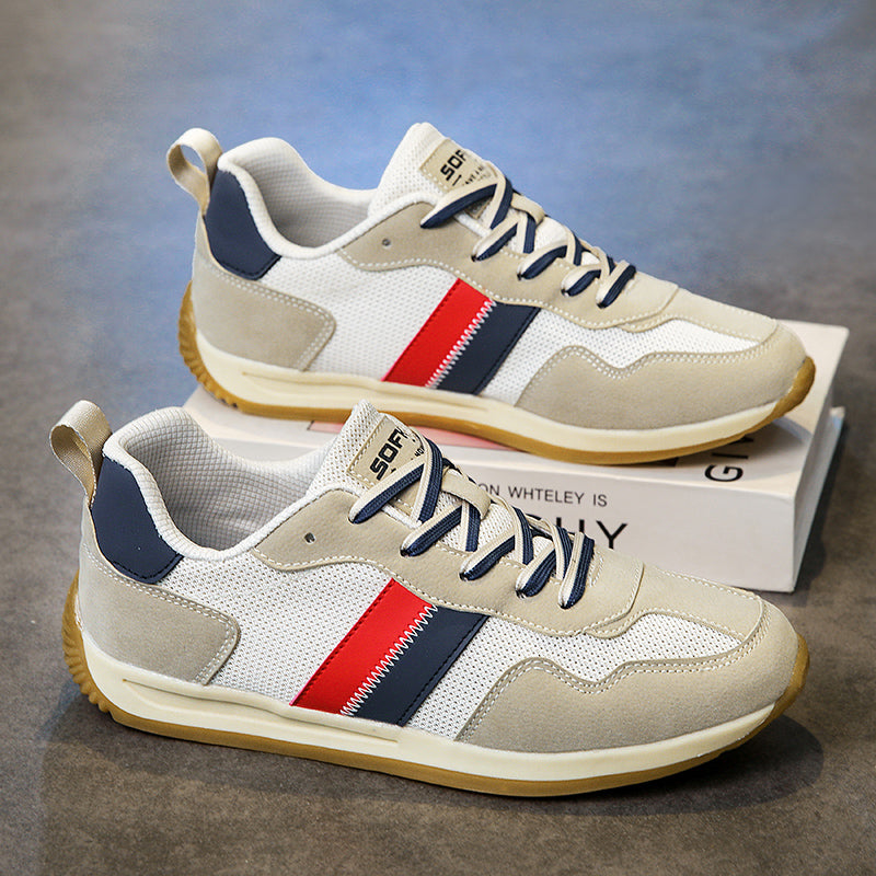 Men’s & Women’s Lightweight Casual Sneakers – Breathable Mesh Low-Top Shoes for Daily Wear