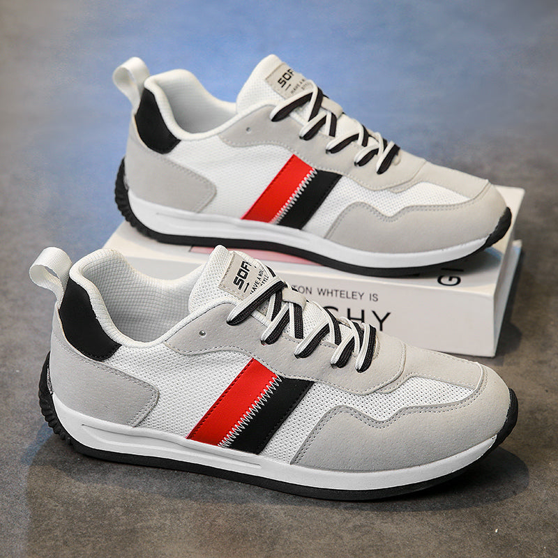 Men’s & Women’s Lightweight Casual Sneakers – Breathable Mesh Low-Top Shoes for Daily Wear