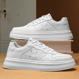 Men’s Classic Platform Sneakers – Cushioned Low-Top Casual Shoes for Everyday Wear