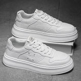 Men’s Classic Platform Sneakers – Cushioned Low-Top Casual Shoes for Everyday Wear