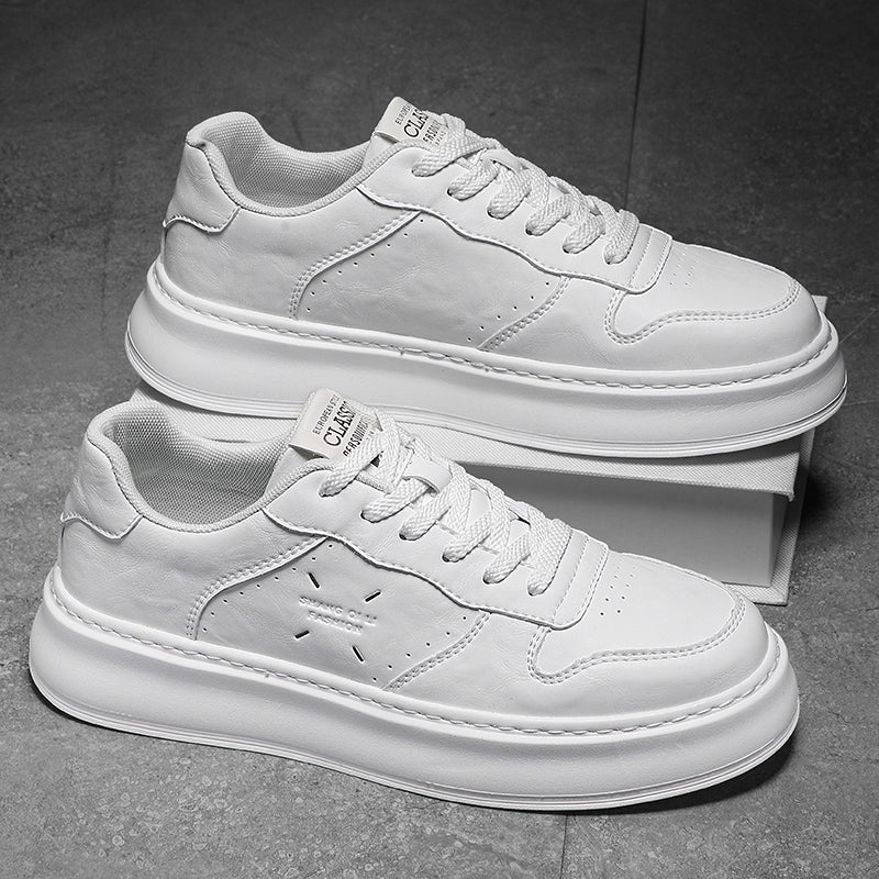 Men’s Classic Platform Sneakers – Cushioned Low-Top Casual Shoes for Everyday Wear