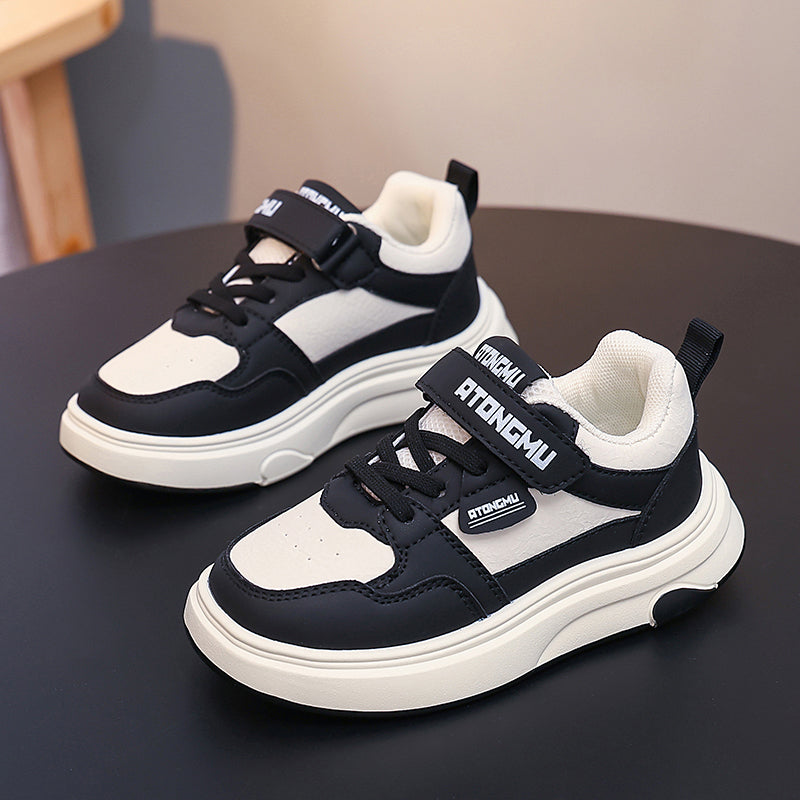 Kids Chunky Sneakers with Velcro Strap – Lightweight Comfort Shoes for Boys & Girls