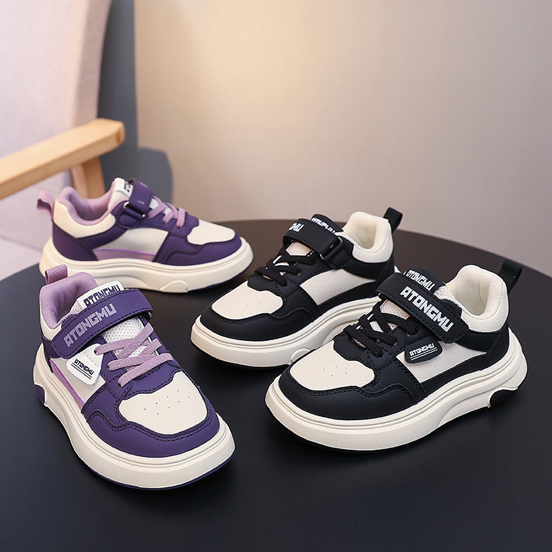 Kids Chunky Sneakers with Velcro Strap – Lightweight Comfort Shoes for Boys & Girls