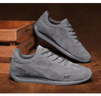 Men’s Casual Low-Top Sneakers with Cushioned Sole – Lightweight Daily Comfort Shoes