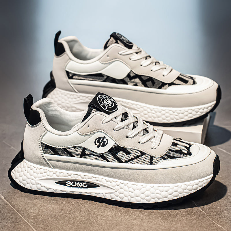 Men’s & Women’s Chunky Sneakers – Retro Street Style Thick Sole Casual Shoes.Fashion Platform Trainers for Daily Wear, Walking & Urban Outfit