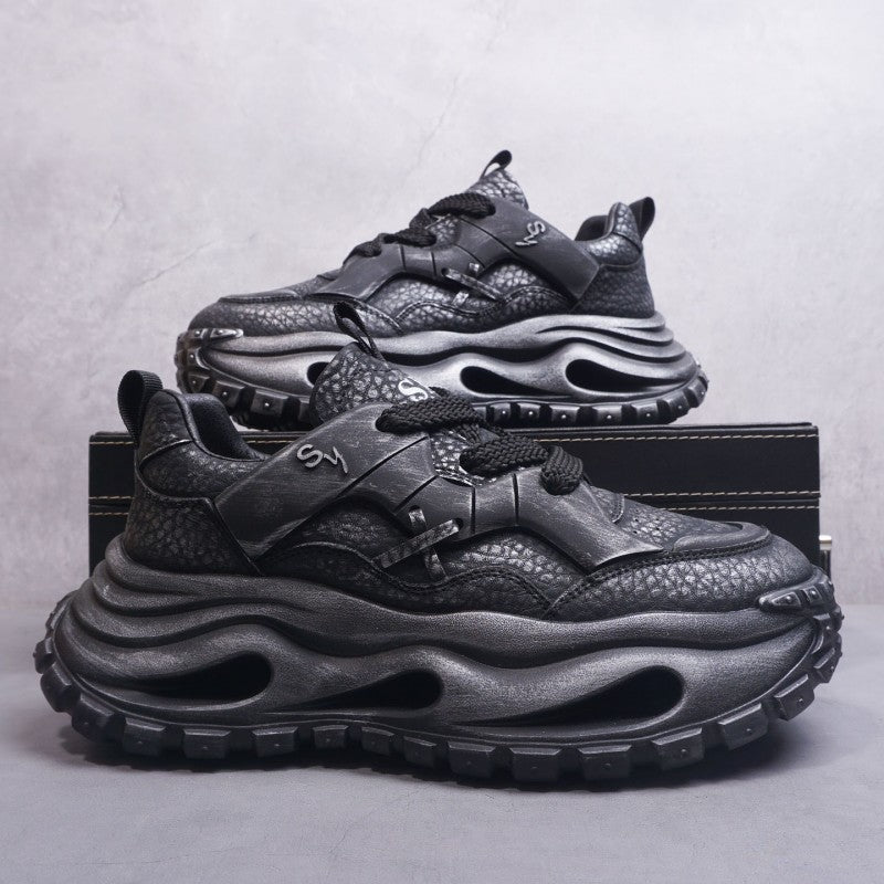 Chunky Platform Sneakers for Men & Women – Breathable Fashion Dad Shoes with Cushioned Sole.Modern chunky sneakers designed for everyday comfort, street style, and all-day support.
