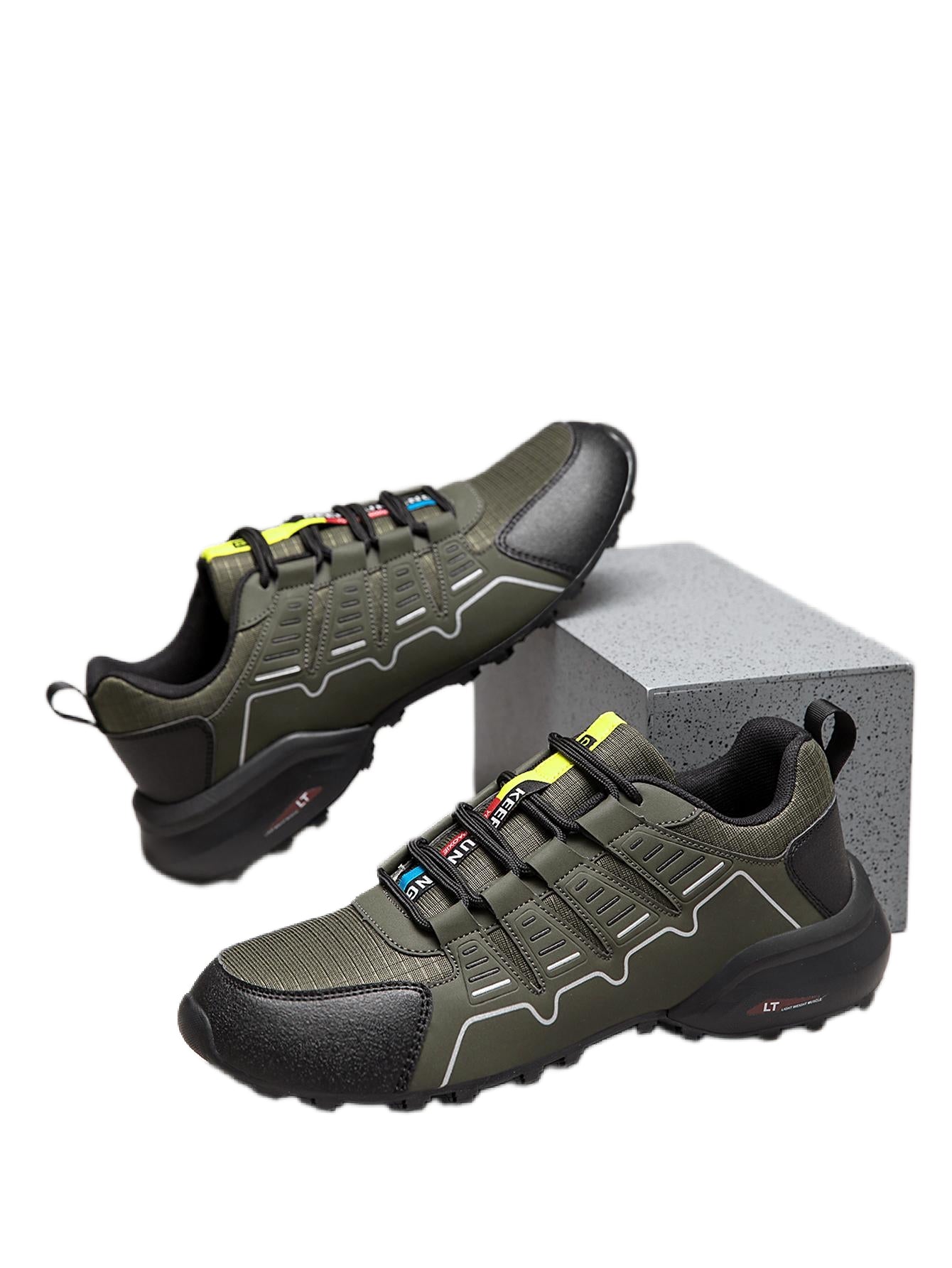 Men’s Lightweight Outdoor Hiking Sneakers – Durable & Non-Slip Trail Shoes