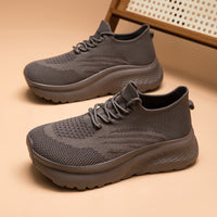 Lightweight Knit Running Sneakers for Men & Women – Breathable Cushion Walking Shoes for Daily Wear