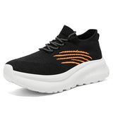 Lightweight Knit Running Sneakers for Men & Women – Breathable Cushion Walking Shoes for Daily Wear