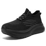 Lightweight Knit Running Sneakers for Men & Women – Breathable Cushion Walking Shoes for Daily Wear