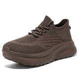 Lightweight Knit Running Sneakers for Men & Women – Breathable Cushion Walking Shoes for Daily Wear