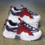 Chunky Street Sneakers for Adults – Cushioned Platform Casual Shoes