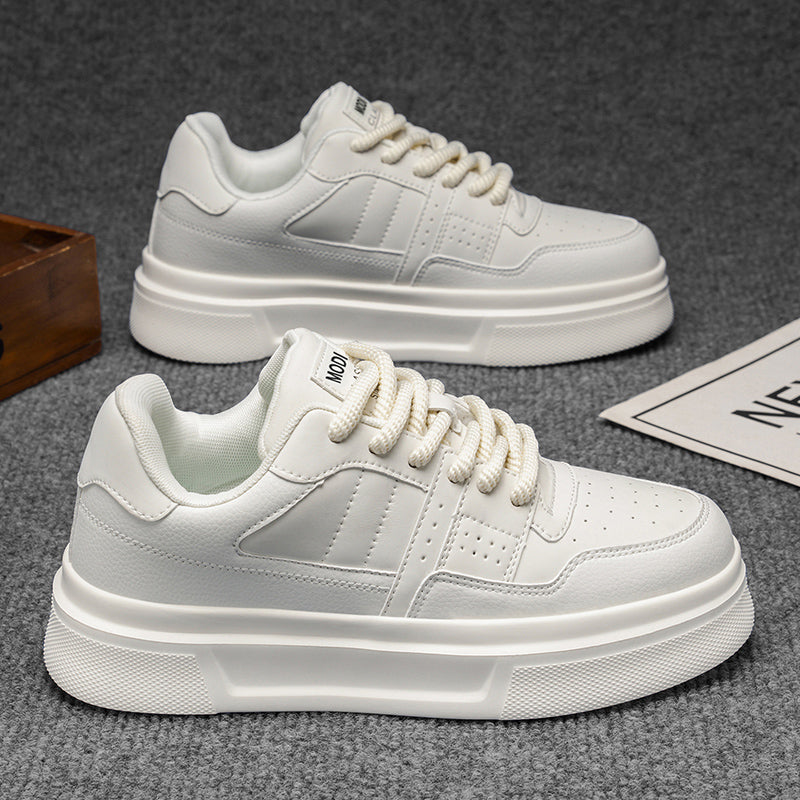 Minimalist Platform Sneakers for Men & Women – Lightweight Cushioned Casual Shoes